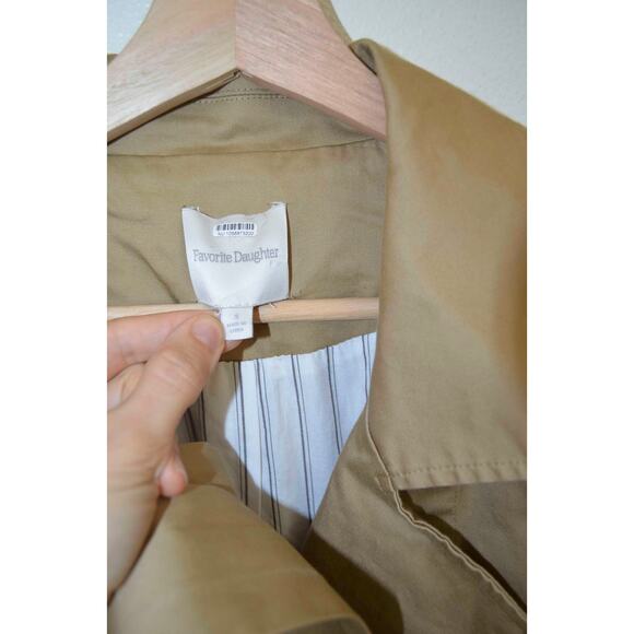 Favorite Daughter Tan Trench Coat - Picture 5 of 11